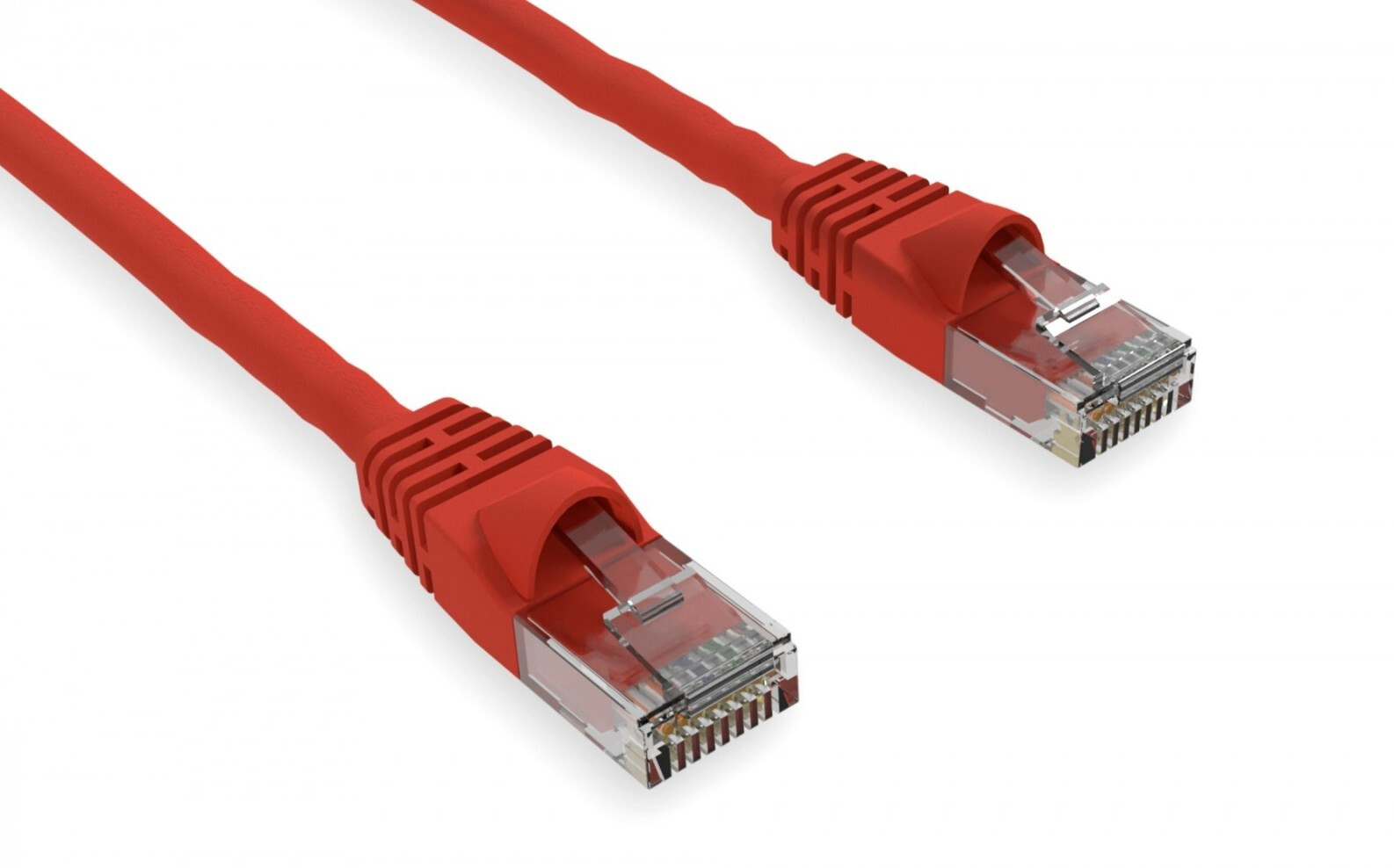 Cat6 550MHz patch cable with boot 6in 1ft 2ft 3ft 5ft 6ft 7ft 10ft Lot of 1,5,10