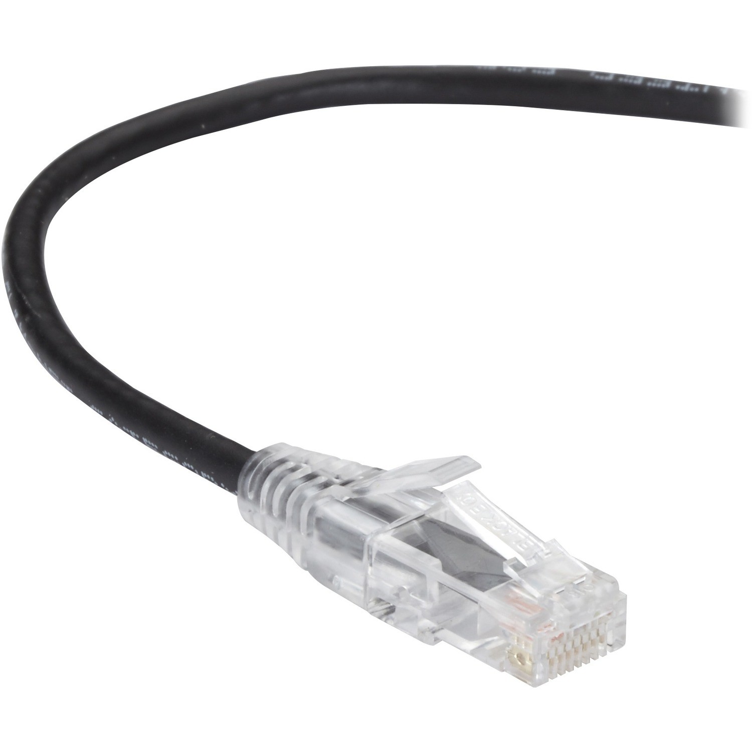 Black Box Slim-Net Cat.6a UTP Patch Network Cable (C6APC28BK12)