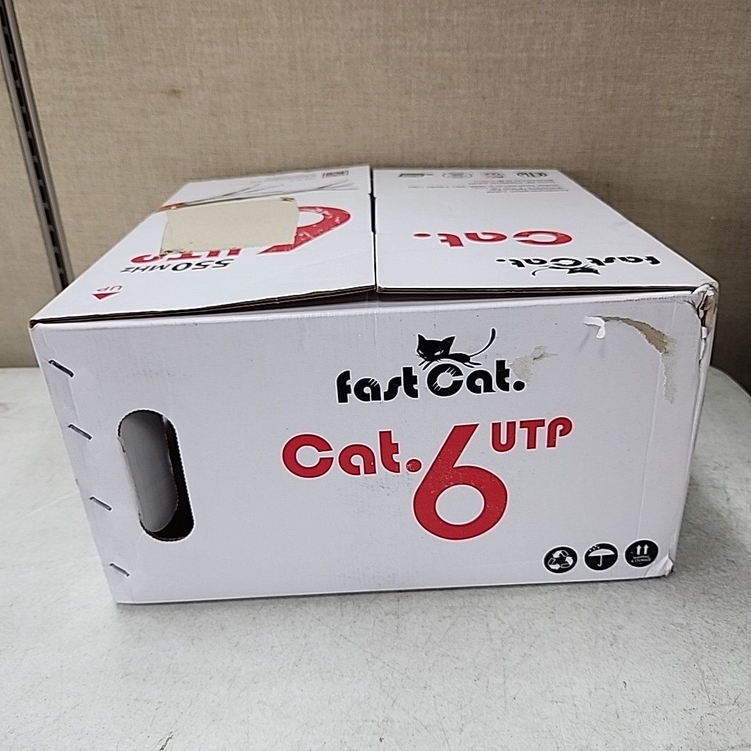 Cat6 Cable 1000ft 23AWG Solid 4 Pair Bulk Cat 6 Ethernet Cable (UTP CMR) 550MHz