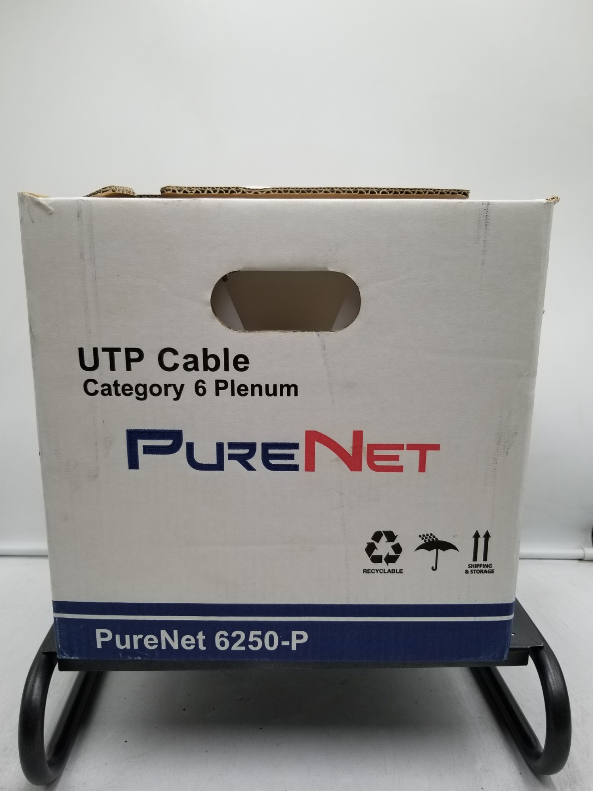 UTP CABLE CATEGORY 6 PLENUM PURE NET 6250-P 334FT -USED