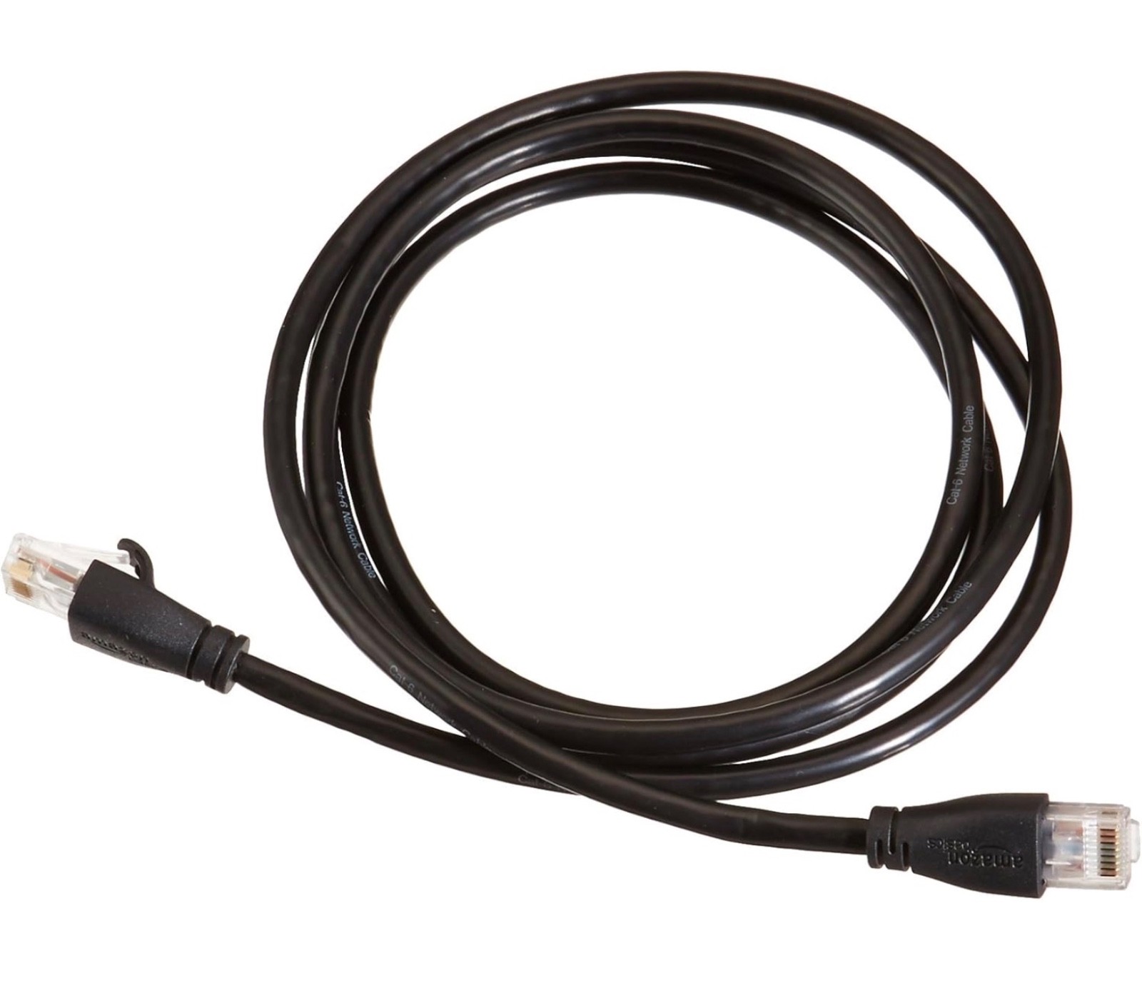 2 pc Amazon Basics RJ45 Cat-6 Ethernet Patch Internet Cable/1Gbps Transfer Speed
