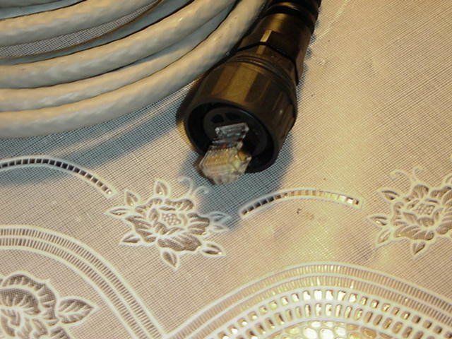 5 Meter Tyco Electronics AMP-1-1479603-5 Cable Assembly Shielded Modular Plugs