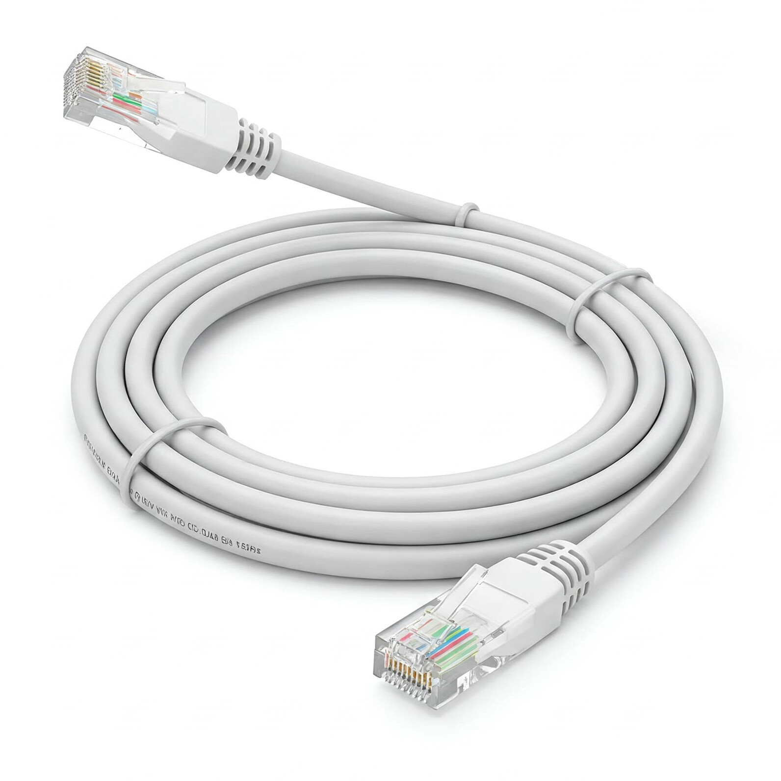 CAT6 Ethernet Patch Cord Cable High Speed Network Cat 6 RJ45 550 MHz UTP Gaming