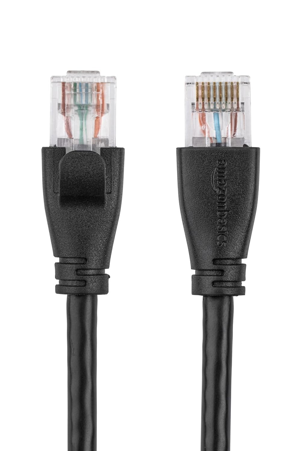 Universal 14 Foot Cat-6 Ethernet Cable Black for High Speed Internet Connection