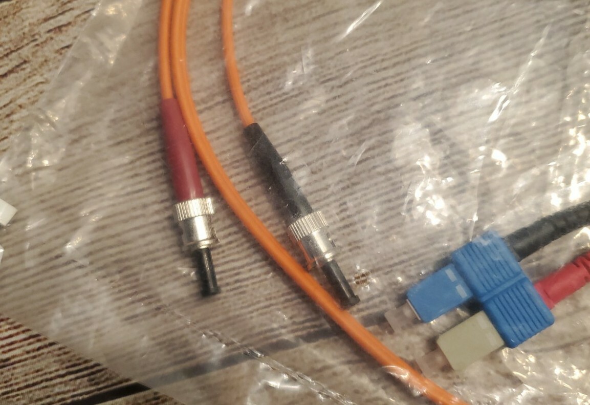 NTW Networking the World 550/ST/SC-03MD 1 Meter ST / SC MM Dup 3.pmm*2 62.5/125