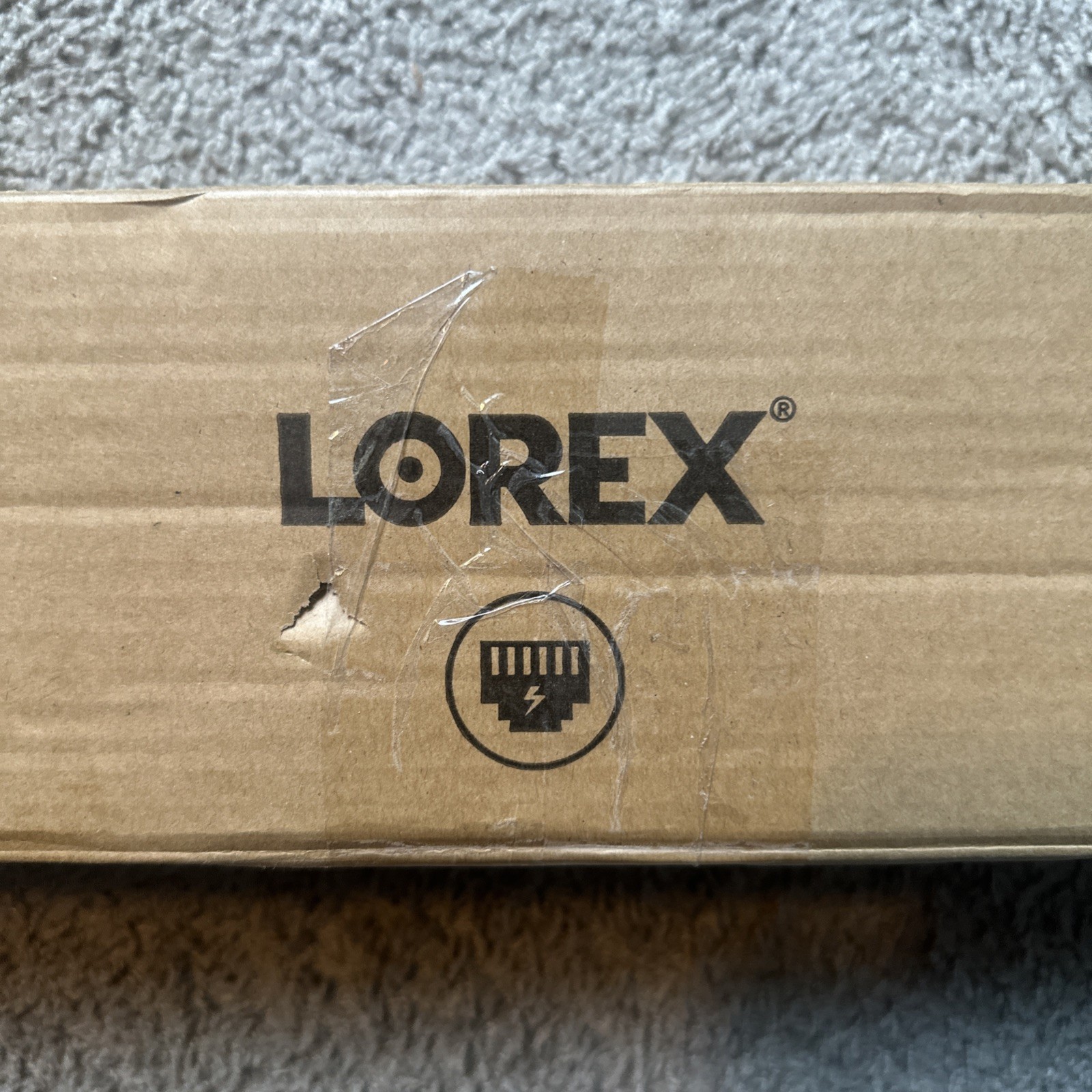 LOT OF 4 Lorex Cat5e Ethernet Network Cable GRAY 100ft (30m) NEW SEALED