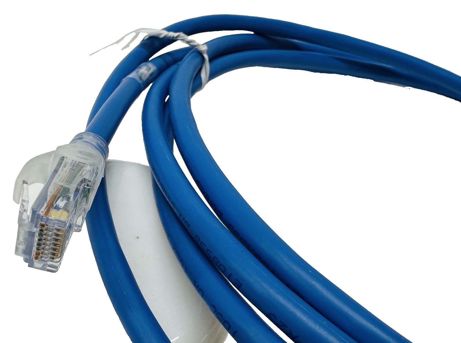 Lot of 5 Belden 10′ CA21106010 10GX Patch Cord 24 AWG 10-Foot Blue T568A/B. New