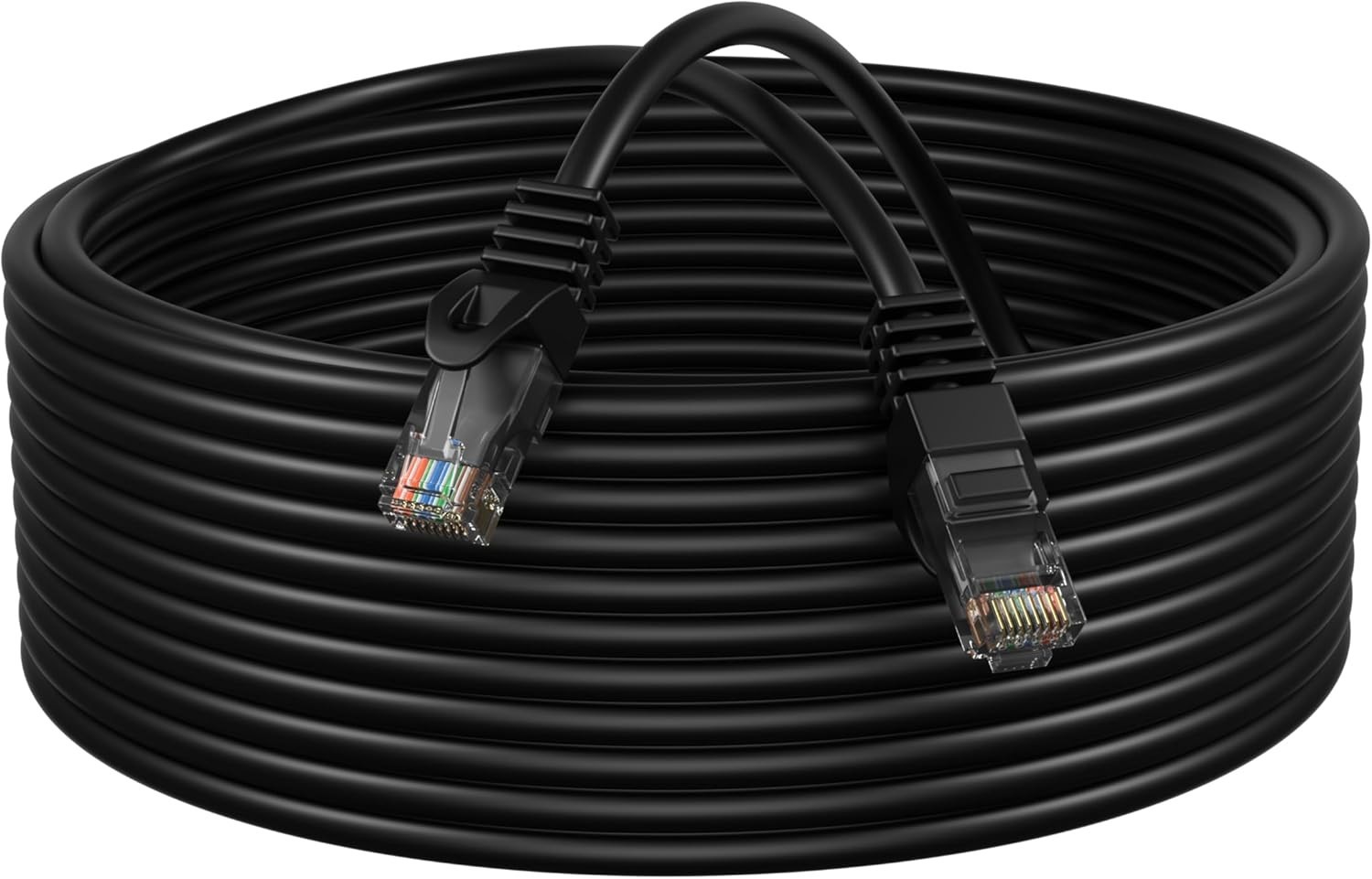 Universal 50FT Cat6 Ethernet Cable – Fast 1Gbps Connection for PCs & Consoles