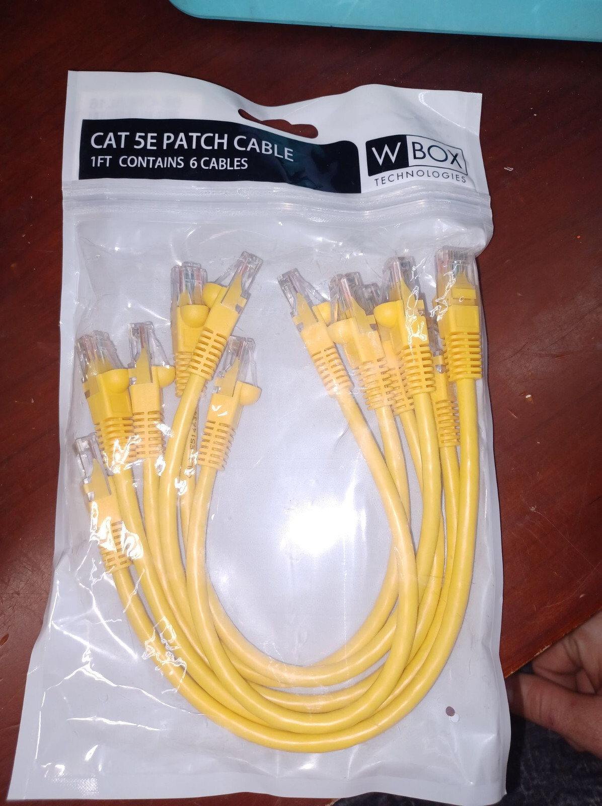 W Box 0E C5EYW16 CAT5 Patch Cable RJ 45