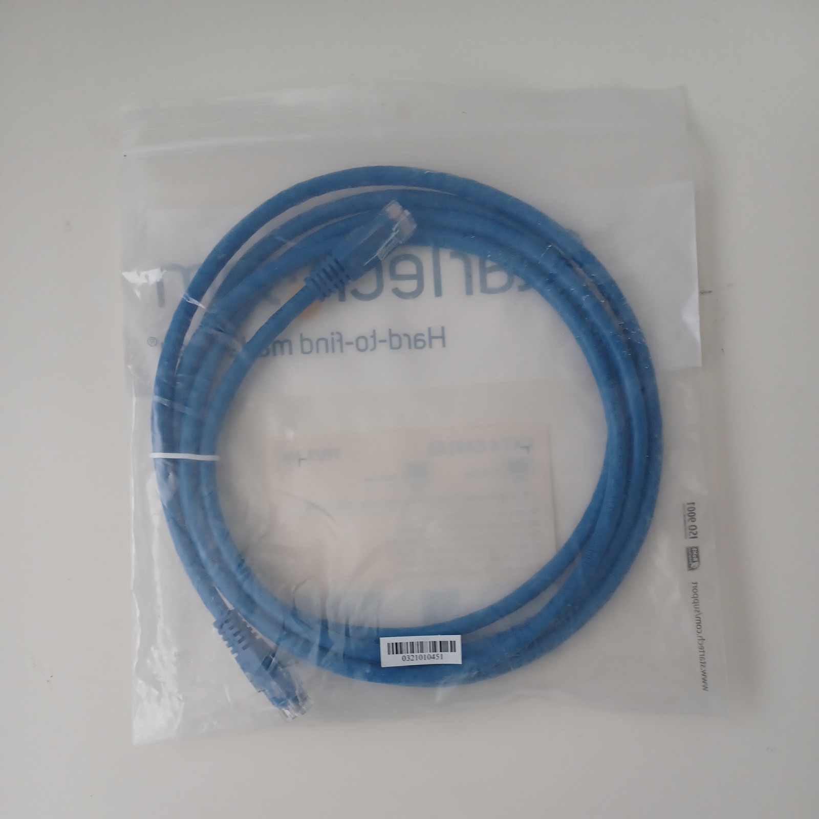 NEW! StarTech.com 7 ft. Cat 6 Blue Molded UTP Patch Cable