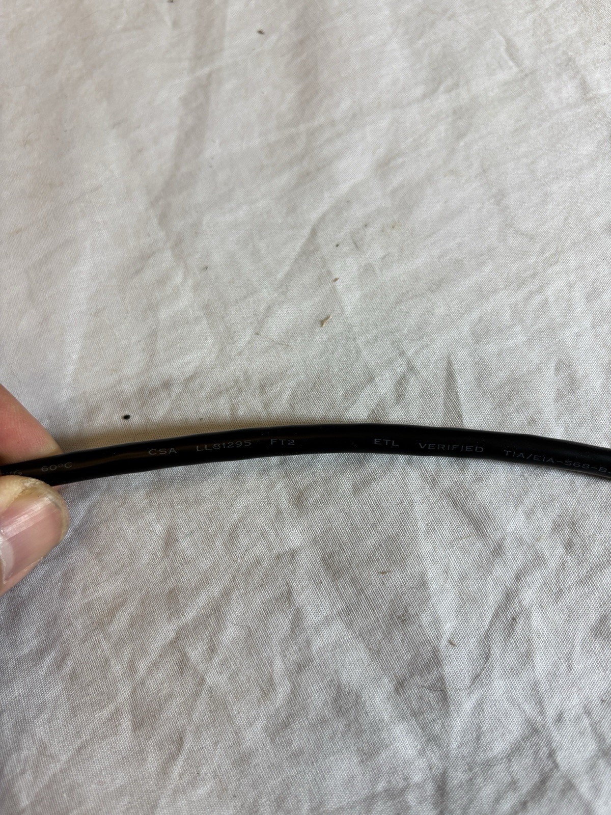 Lot of 10 CAT5e Ethernet Patch Cables 6 Ft Evernew TIA/EIA-568-B.2