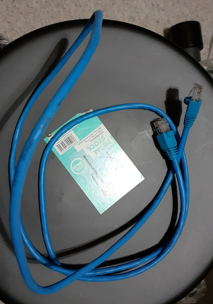 5-foot Ethernet Cable Cat6 High Speed Internet Network Patch Cord RJ45 Blue NEW