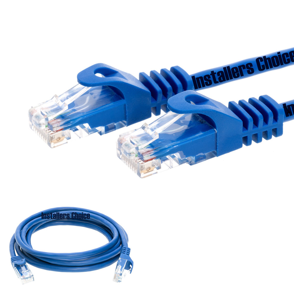 20 ft CAT6 Network Ethernet Patch Cable XBOX PS3 20 feet GIGABIT 500MHz Blue
