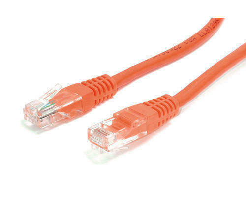 20 Pack Lot 5ft CAT5e Ethernet Network LAN Router Patch Cable Cord Wire Orange