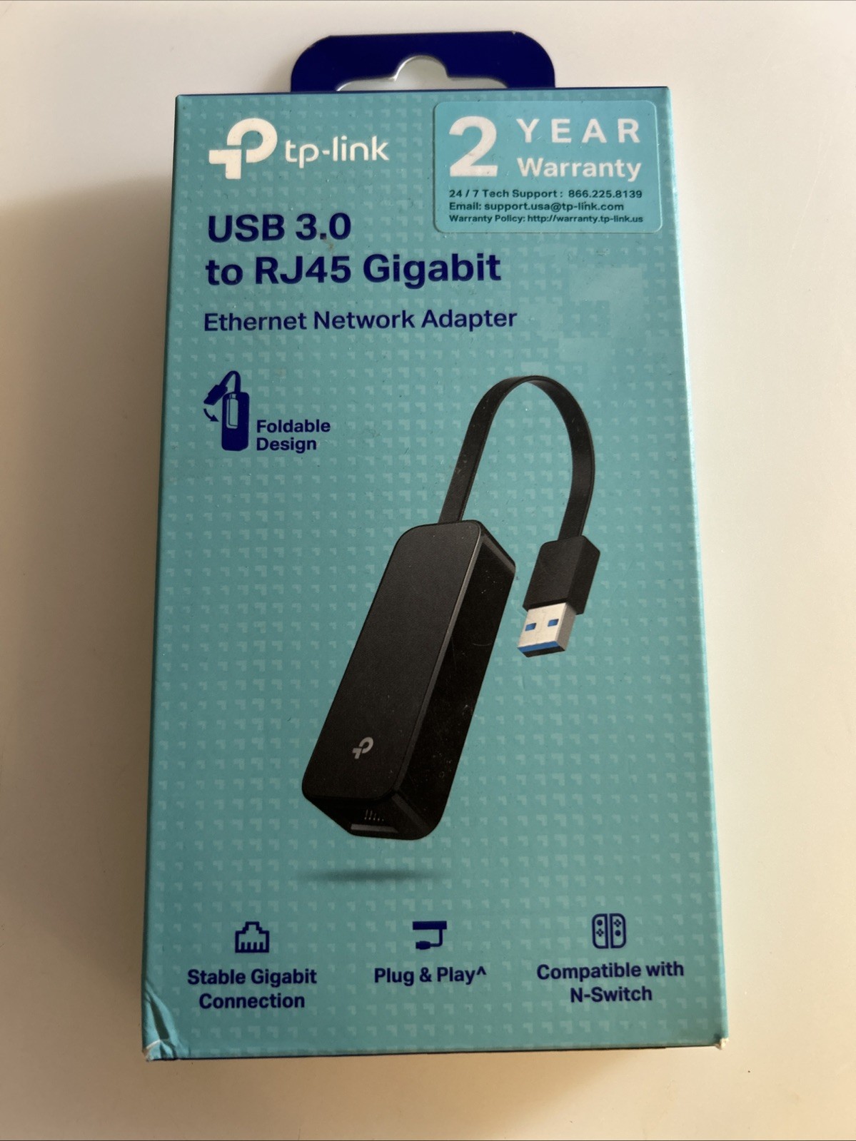 TP-Link USB 3.0 to RJ45 Gigabit Ethernet Network Adapter zads