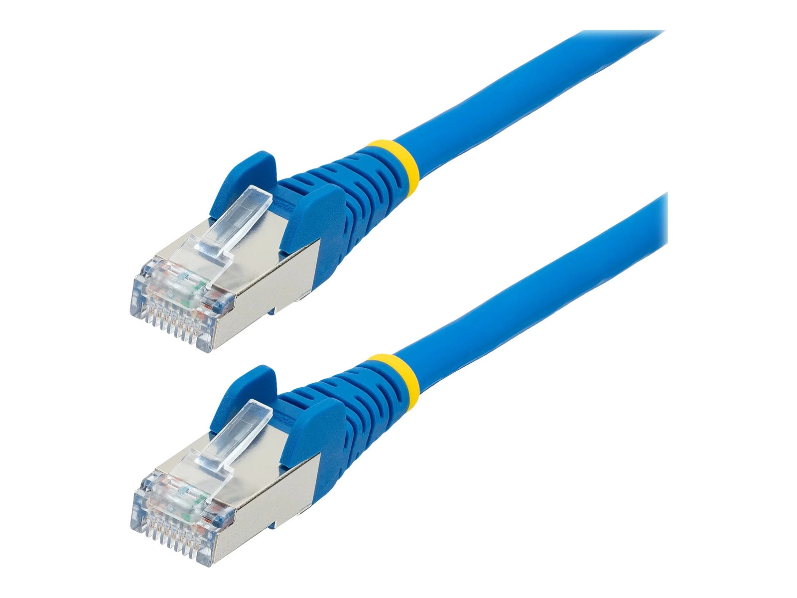 StarTech 15ft CAT6a Snagless S/FTP Ethernet Cable Blue NLBL15FCAT6APATCH