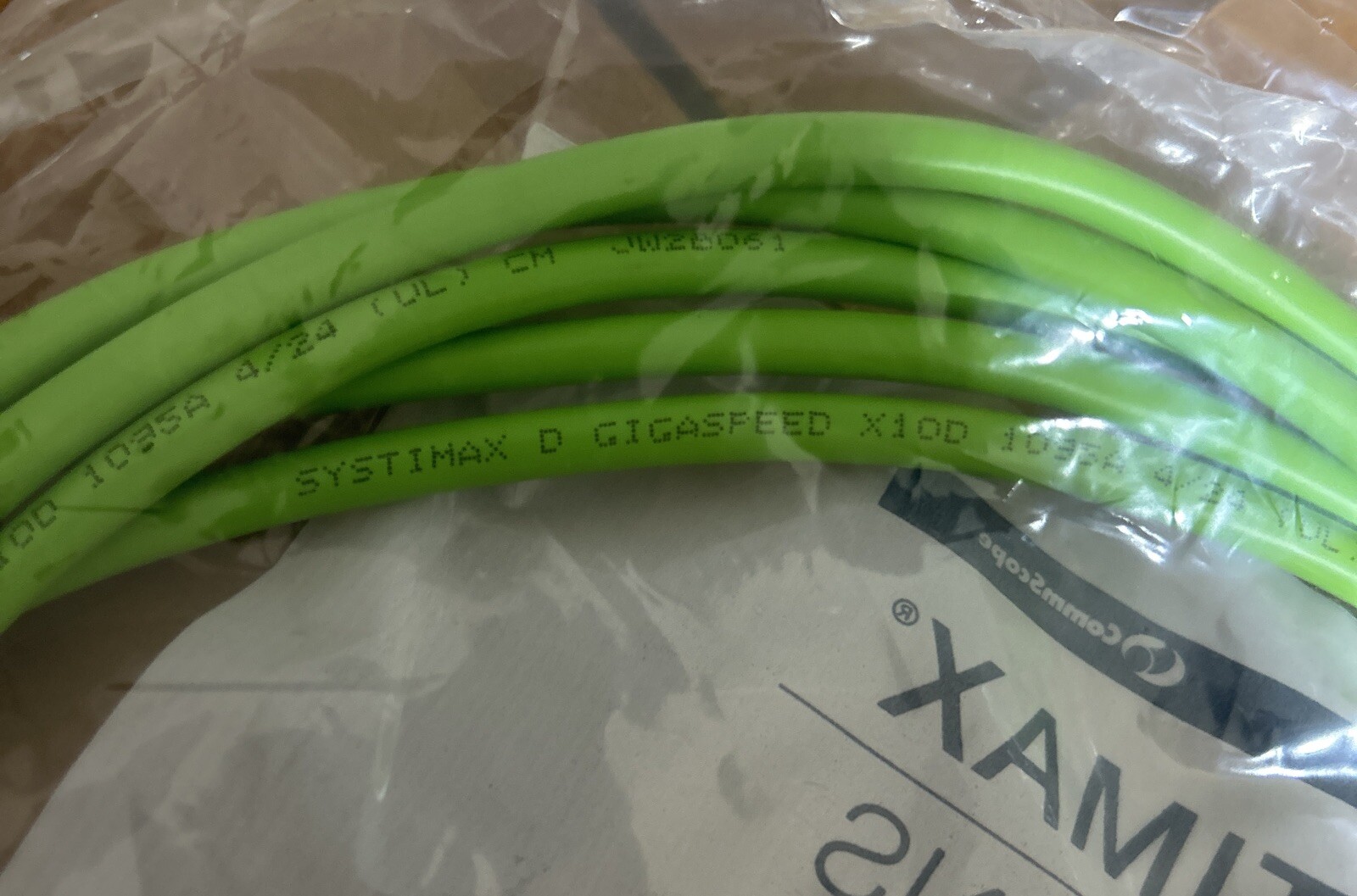 Systimax Cat6 Giga CPC7732-04F012- GS10E-GN12 Green Cable Buy Multiple Discount
