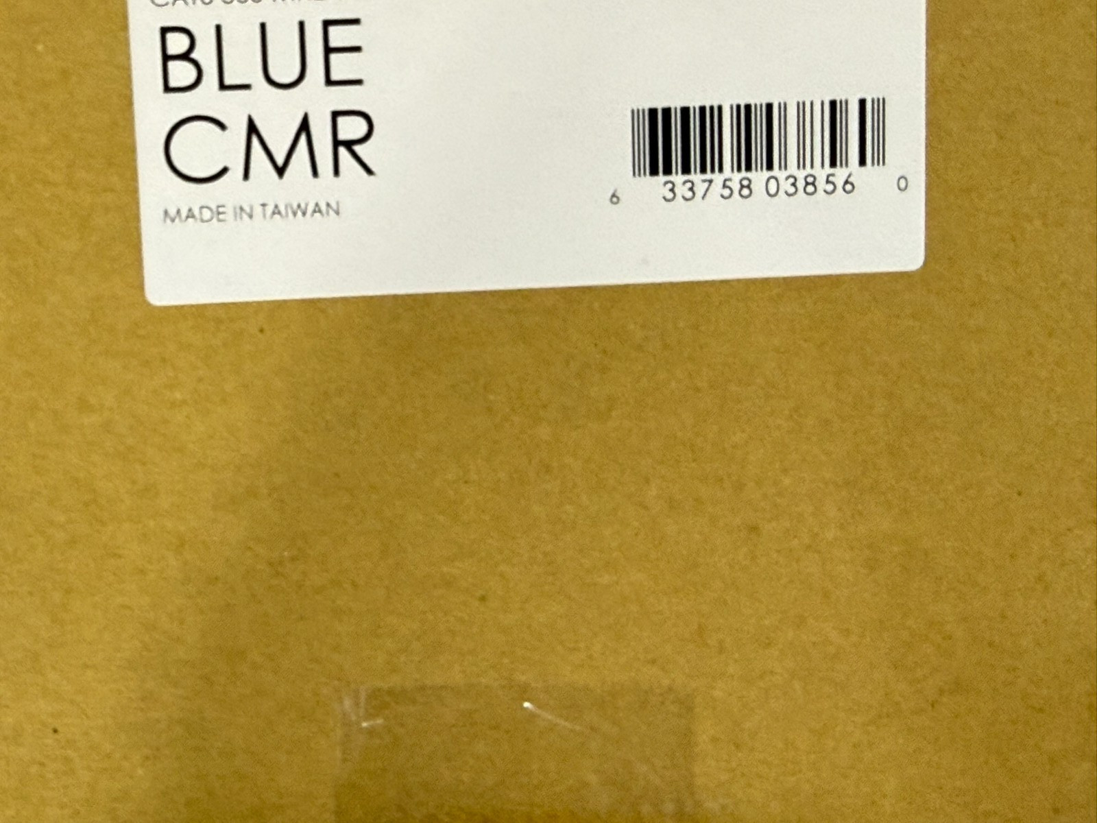ICC Cat6 500MHz UTP Cable ICCABR6VBL Blue CMR 1000 Feet NEW