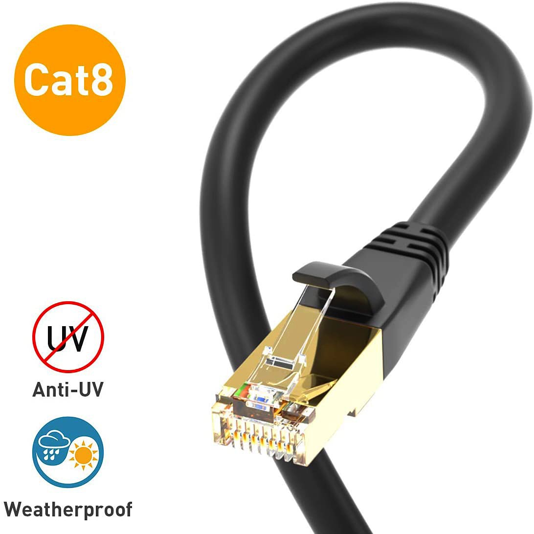 CAT 6A Ethernet Network Cable lot for Internet,Router,Modem,Smart TV,PC&Laptop