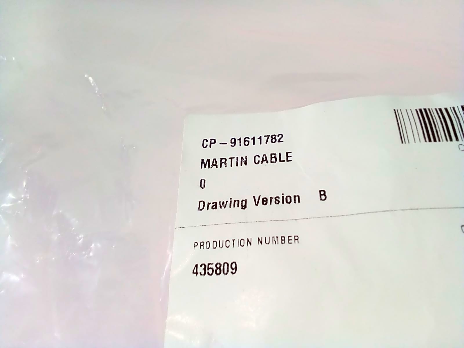 Martin Pro Data Cable Cat6 EtherCON-EtherCON 1.20M 91611782