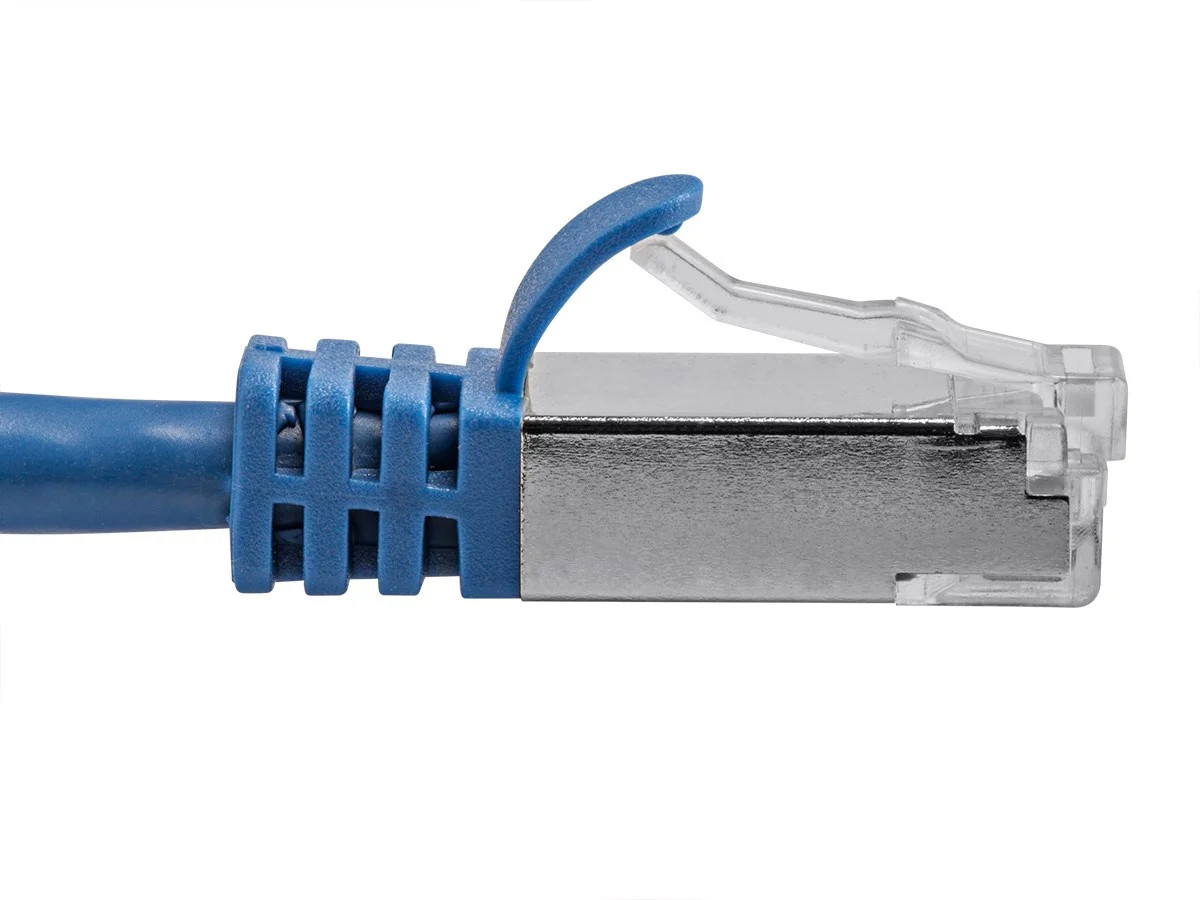 Monoprice Cat7 Ethernet Patch Cable – 3 feet – Blue | Flexboot RJ45 Stranded