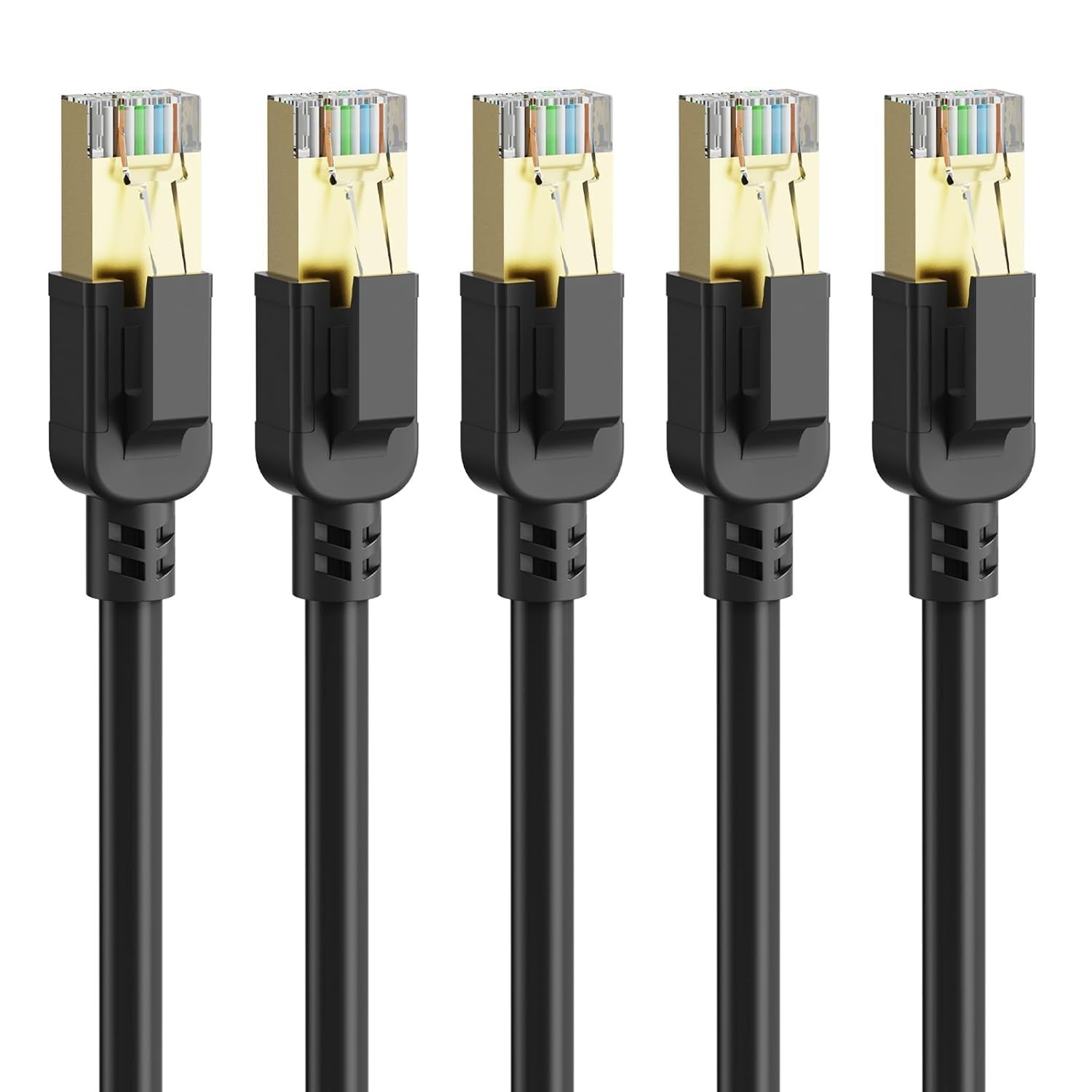 6ft Cat 8 Ethernet Cord, 2000MHz High Speed for Printers and Networking Switches