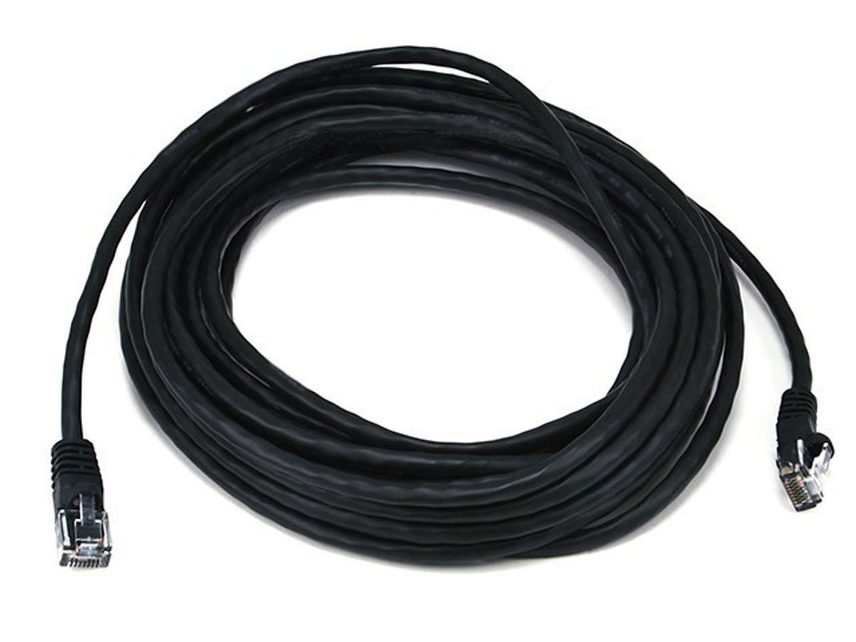 Cat 6 CAT6 16ft Cord Cable 500mhz Ethernet Internet Network LAN RJ45 UTP Black