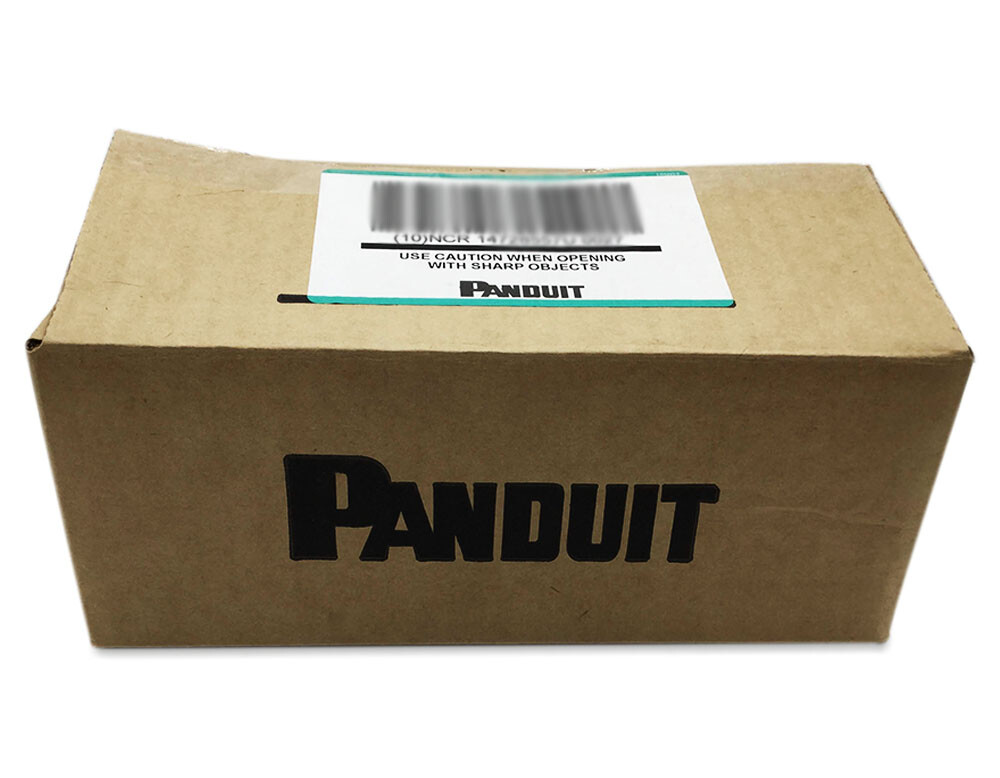New 10 Pack Slim Panduit Cat6 10ft Network Patch Cable / Cord RJ45 UTP LAN White