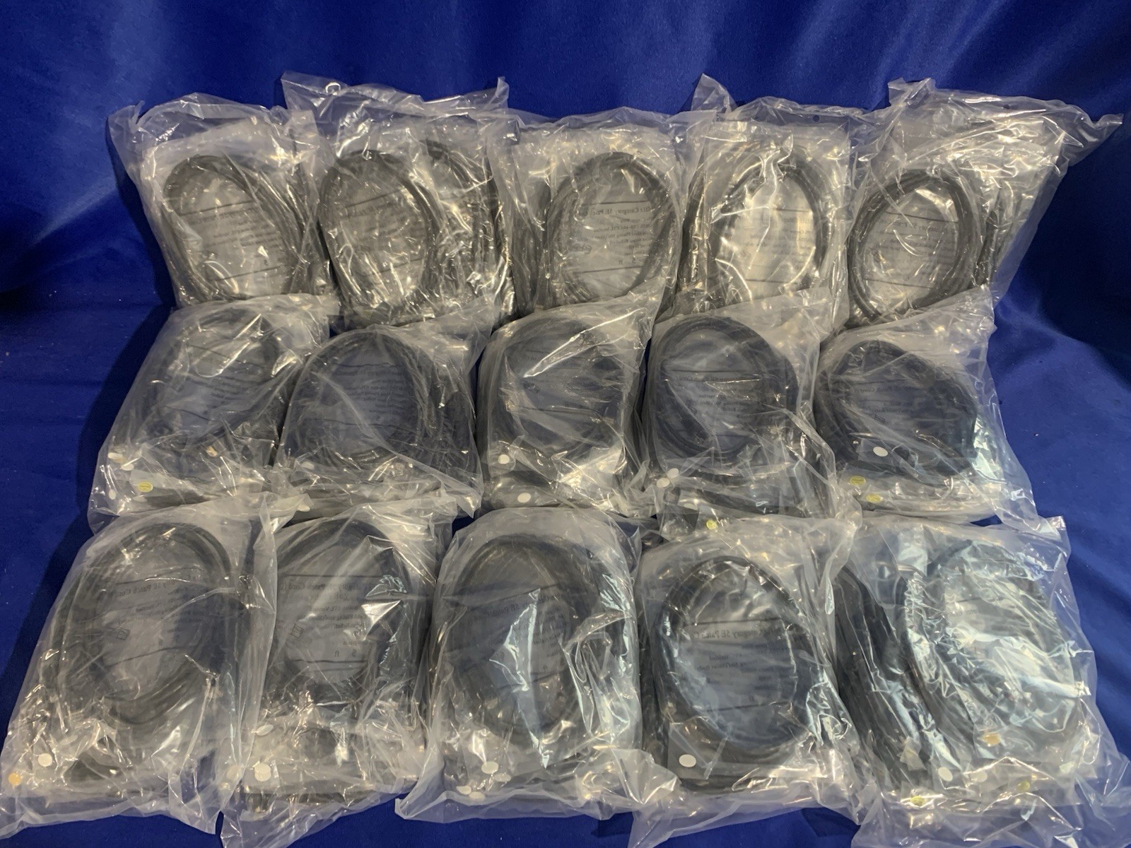 5 Foot Ethernet Network Cable Cat5e Patch Cord LAN – Pack of 10 x15 – New Sealed