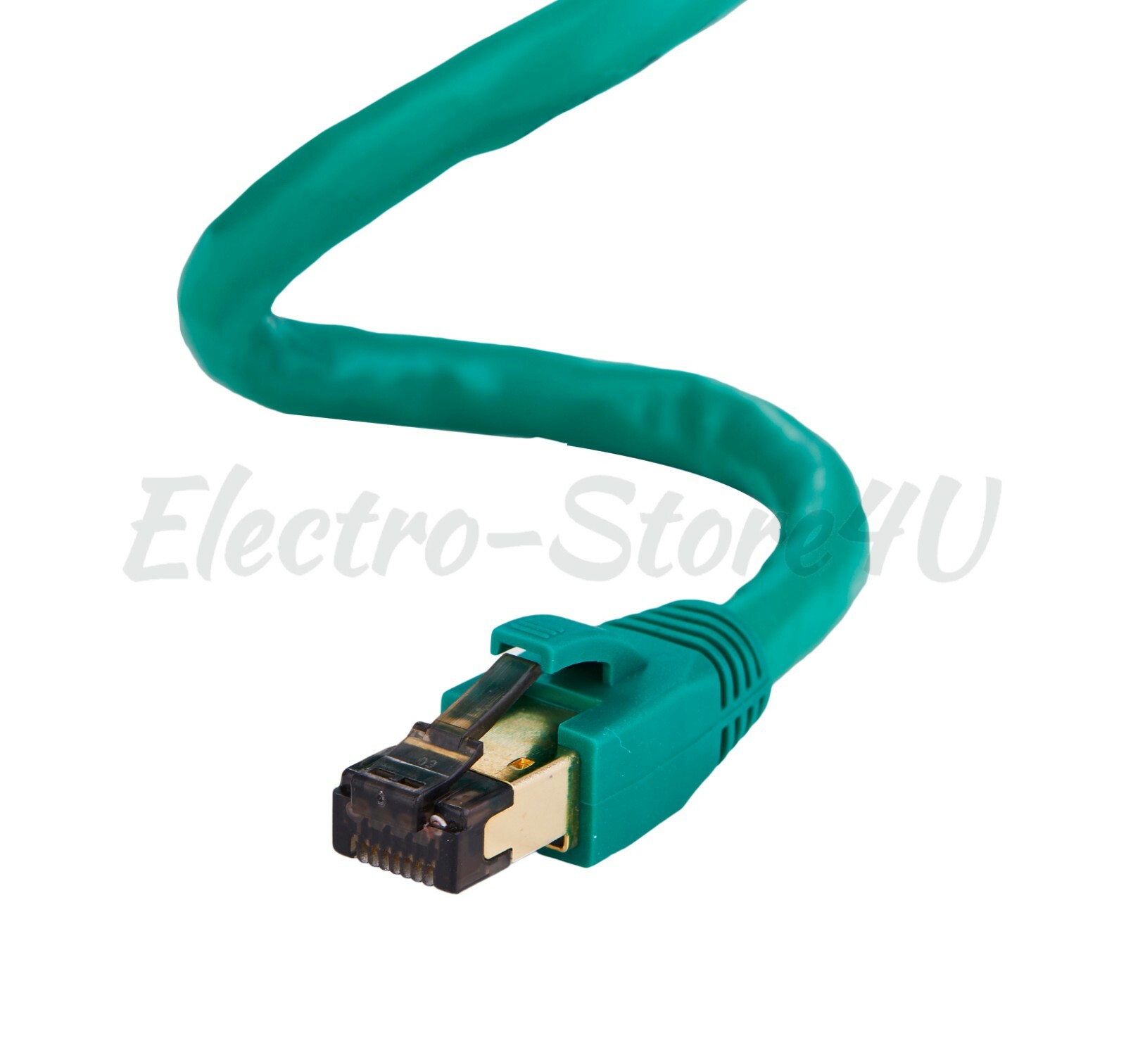 CAT8 Ethernet Cable Green Copper RJ45 Network Lan Patch Cord SFTP 26AWG Lot