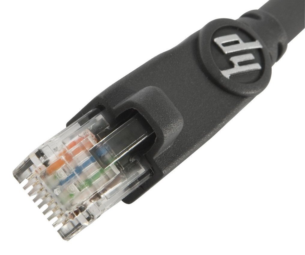 HP Monster Cable XLN700 High Speed CAT 5 Black Ethernet 3′ Patch 122254 RETAIL🆕