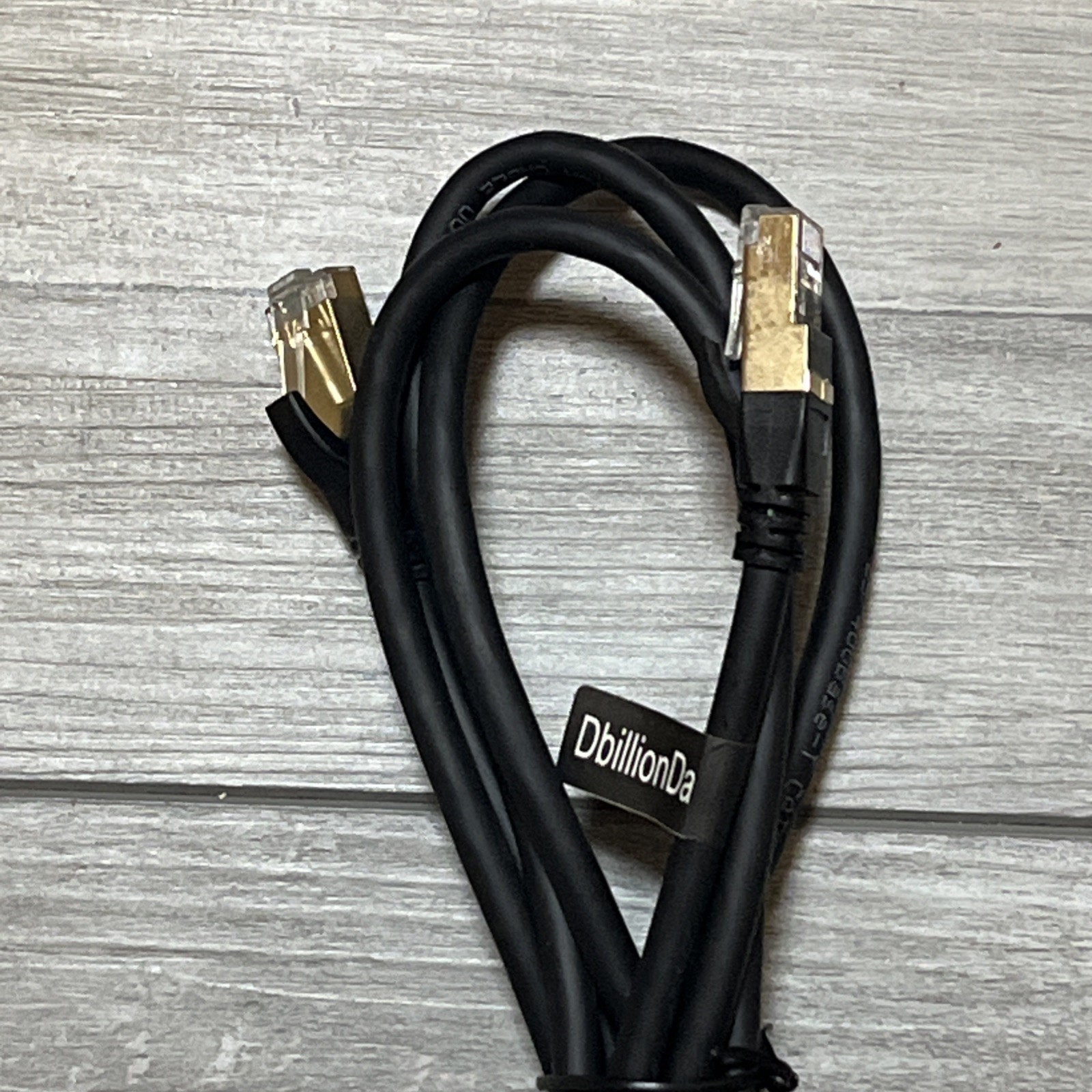 DbillionDa Cat 8 Ethernet 6’ Indoor / Outdoor Gold Plated RJ45 CN Cable #722