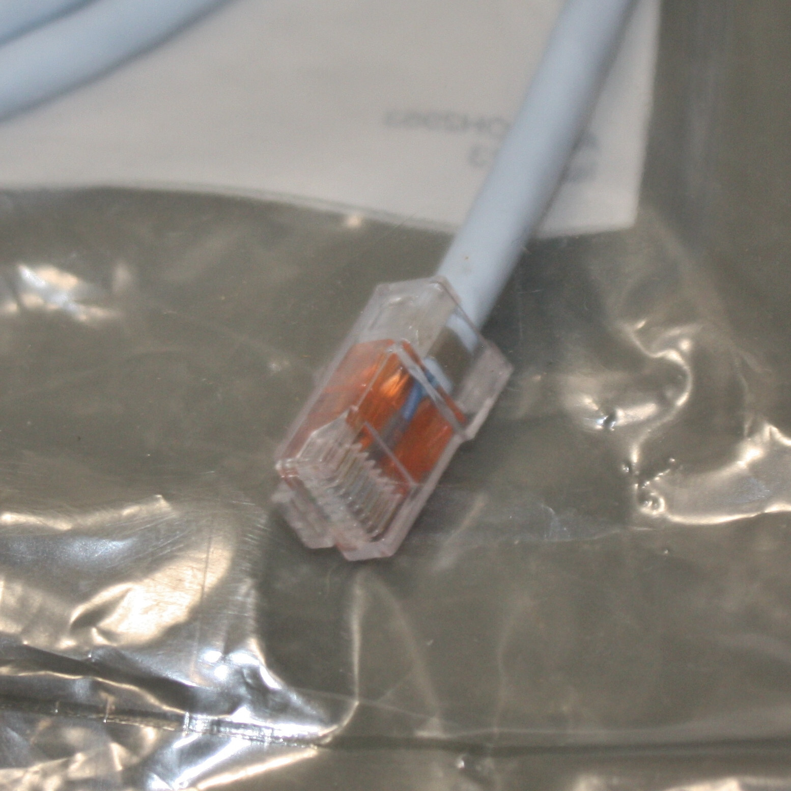 (10) Commscope Systimax 15ft Patch Cables CPC3312-02F015, CAT 6, GS8E-LB-15FT