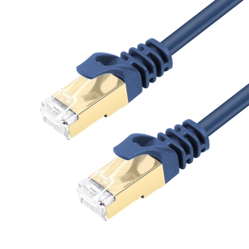 Cat8 Flat Ethernet Patches Cable, RJ45 LAN Cord, 40Gbps for Modem Router Laptop