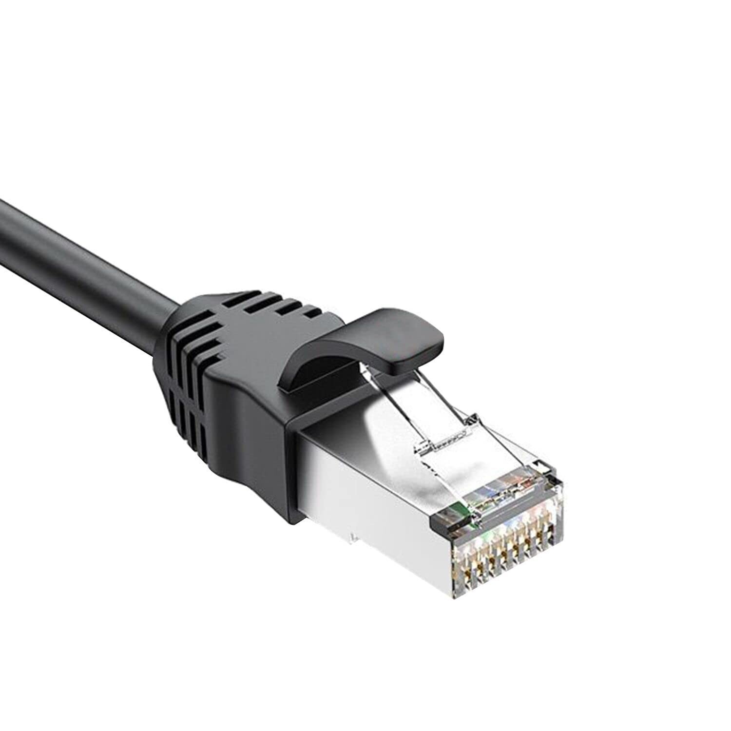 Ethernet Extension RJ45 Male To Female LAN Patch Extender 2Ft/60cm 2 PCS