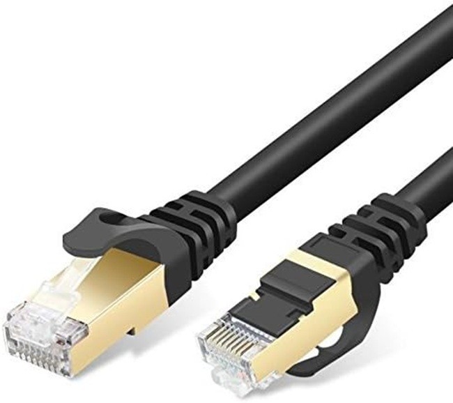 Cat 8 Ethernet Cable RJ45 LAN Network Patch Gold Plated Cord High Speed 40Gbps