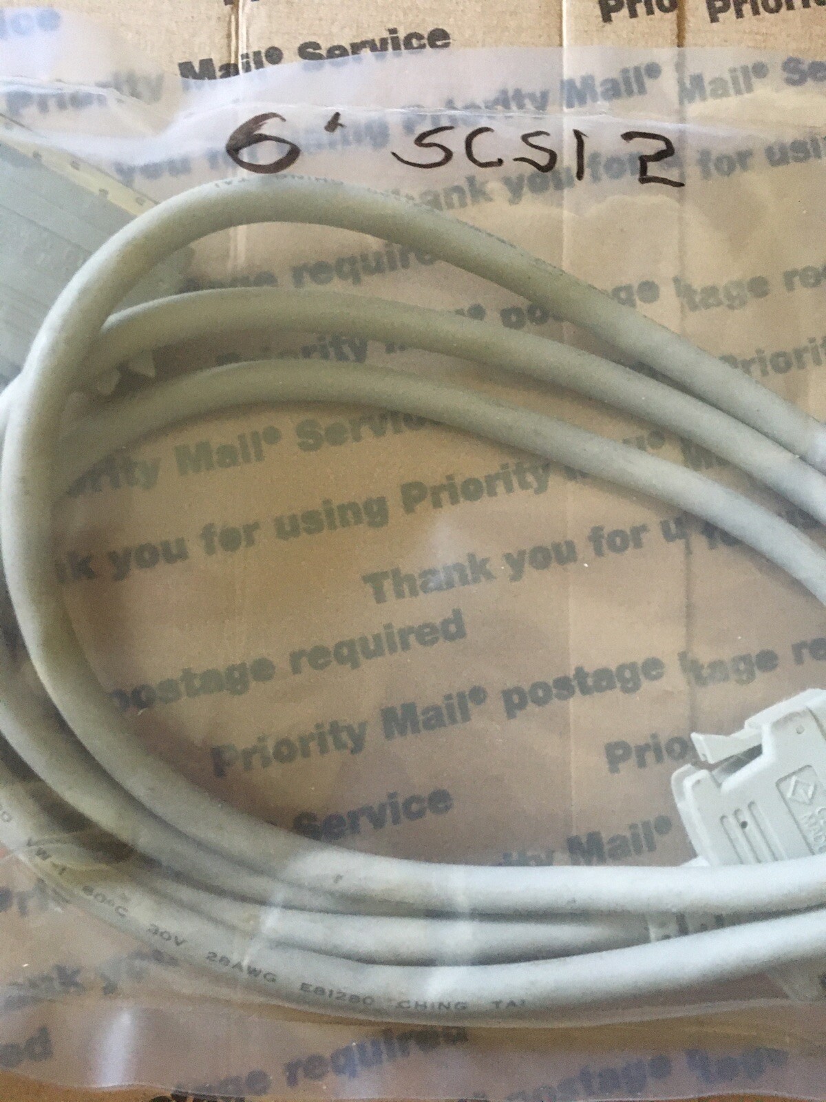 Hewlett-Packard 6’ft SCSI 2 Cable G5100-61605 Cable Made In China.