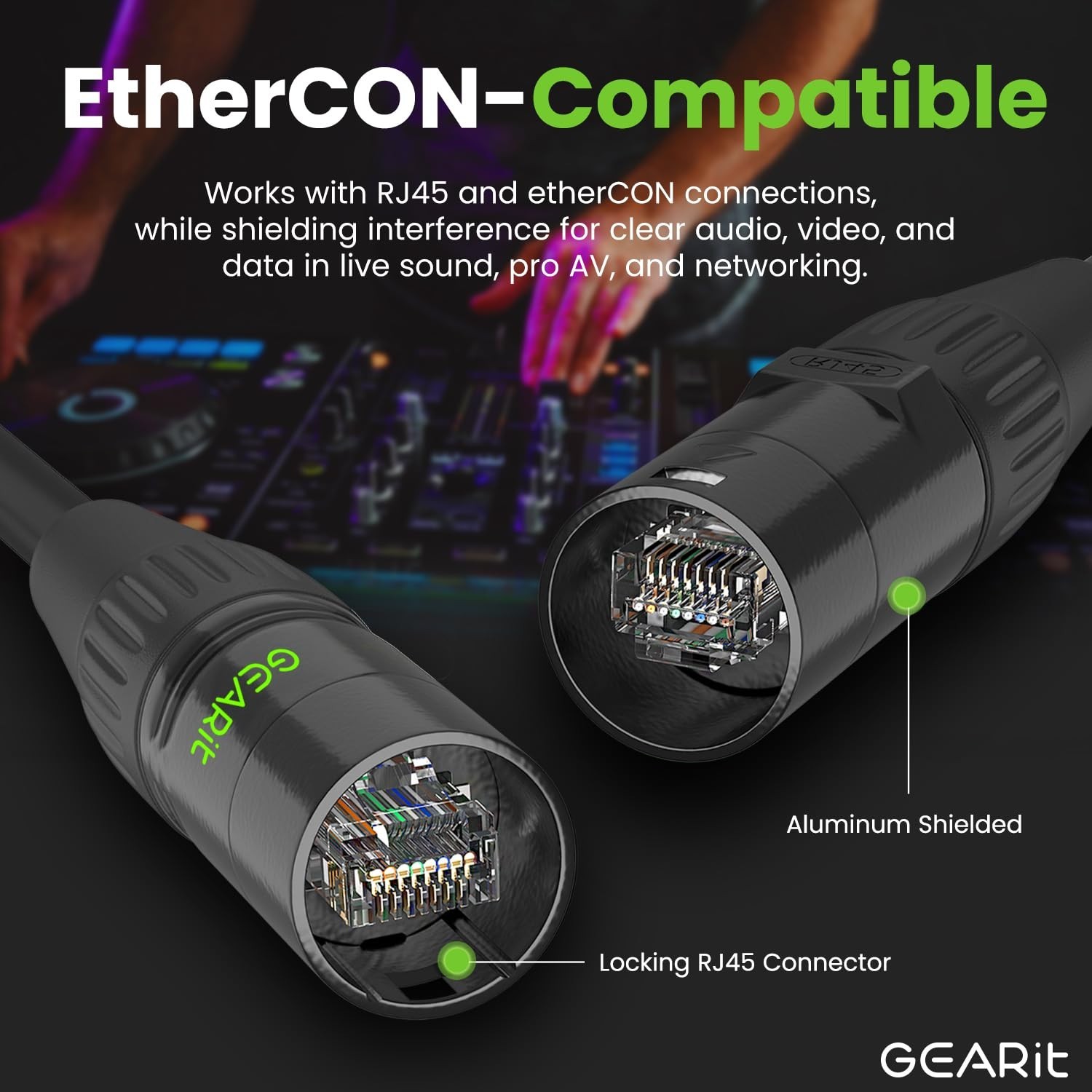 25ft Ethercon Cable – Professional Audio & Lighting