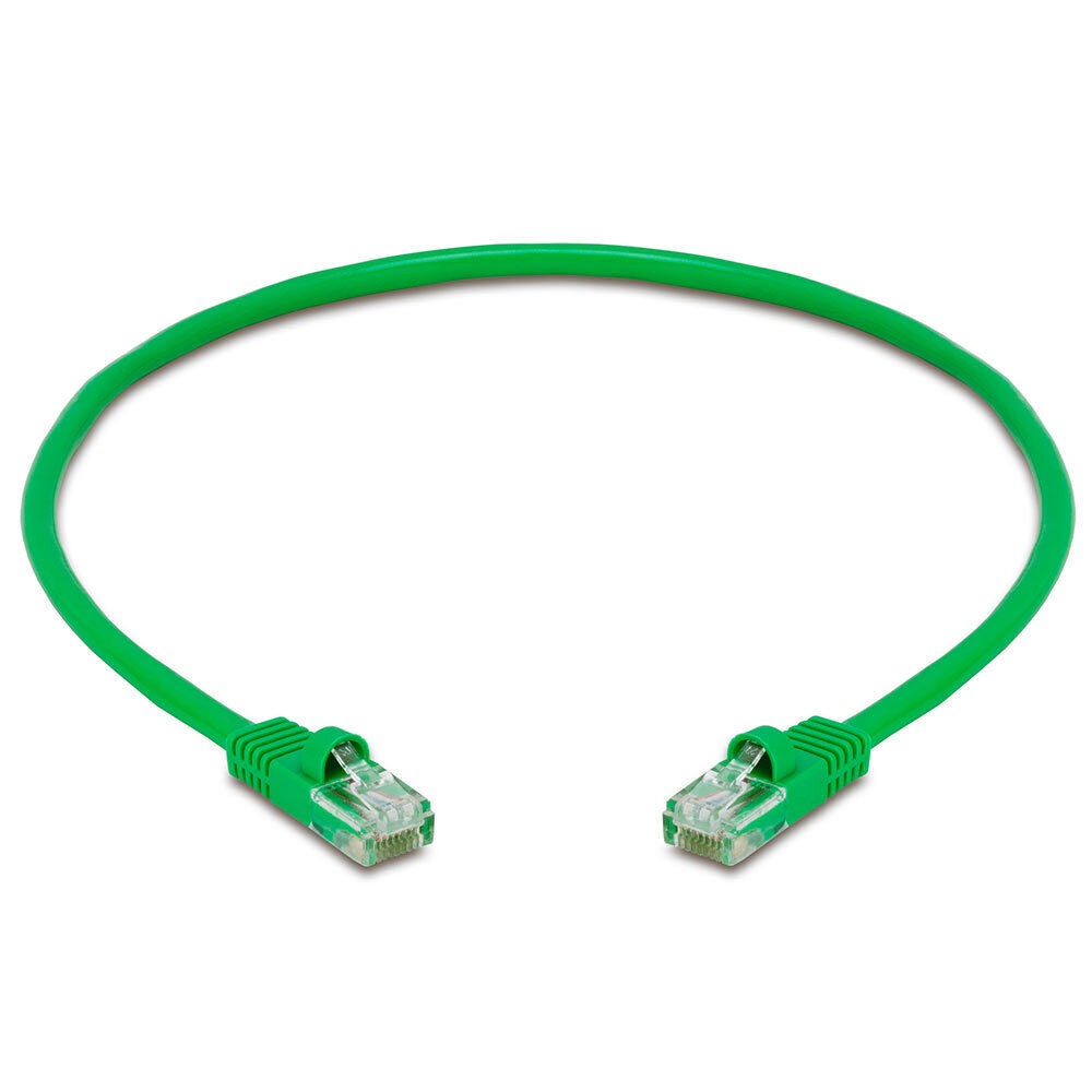 1.5FT Cat5e Cable Green LAN Cat 5e Ethernet Patch Cord RJ45 Internet Modem Cable