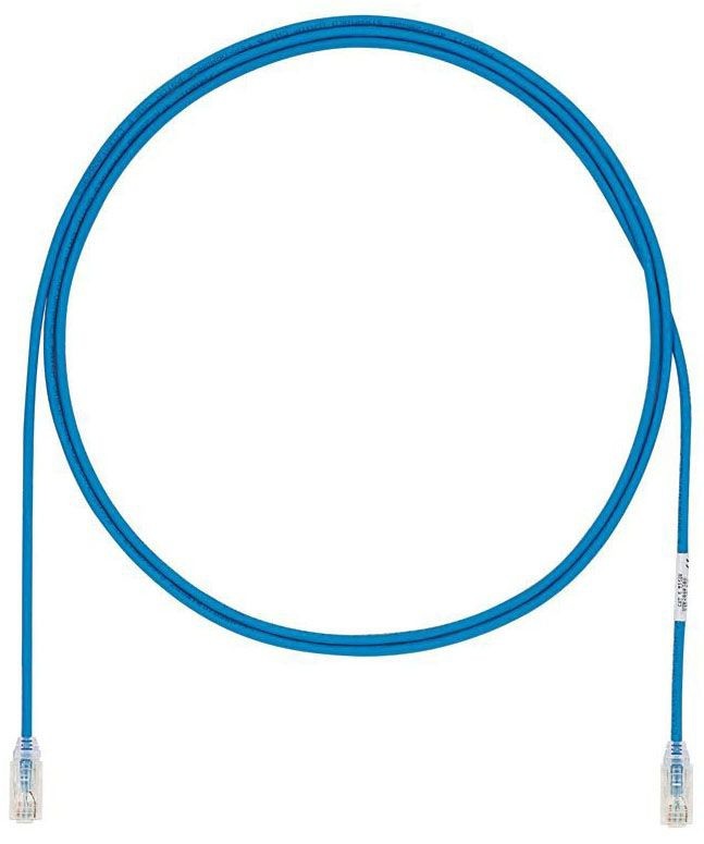 Panduit UTP28SP7BU TX6-28 Cat6 7ft Blue RJ45 Network Patch Cables 10 Pack Sealed