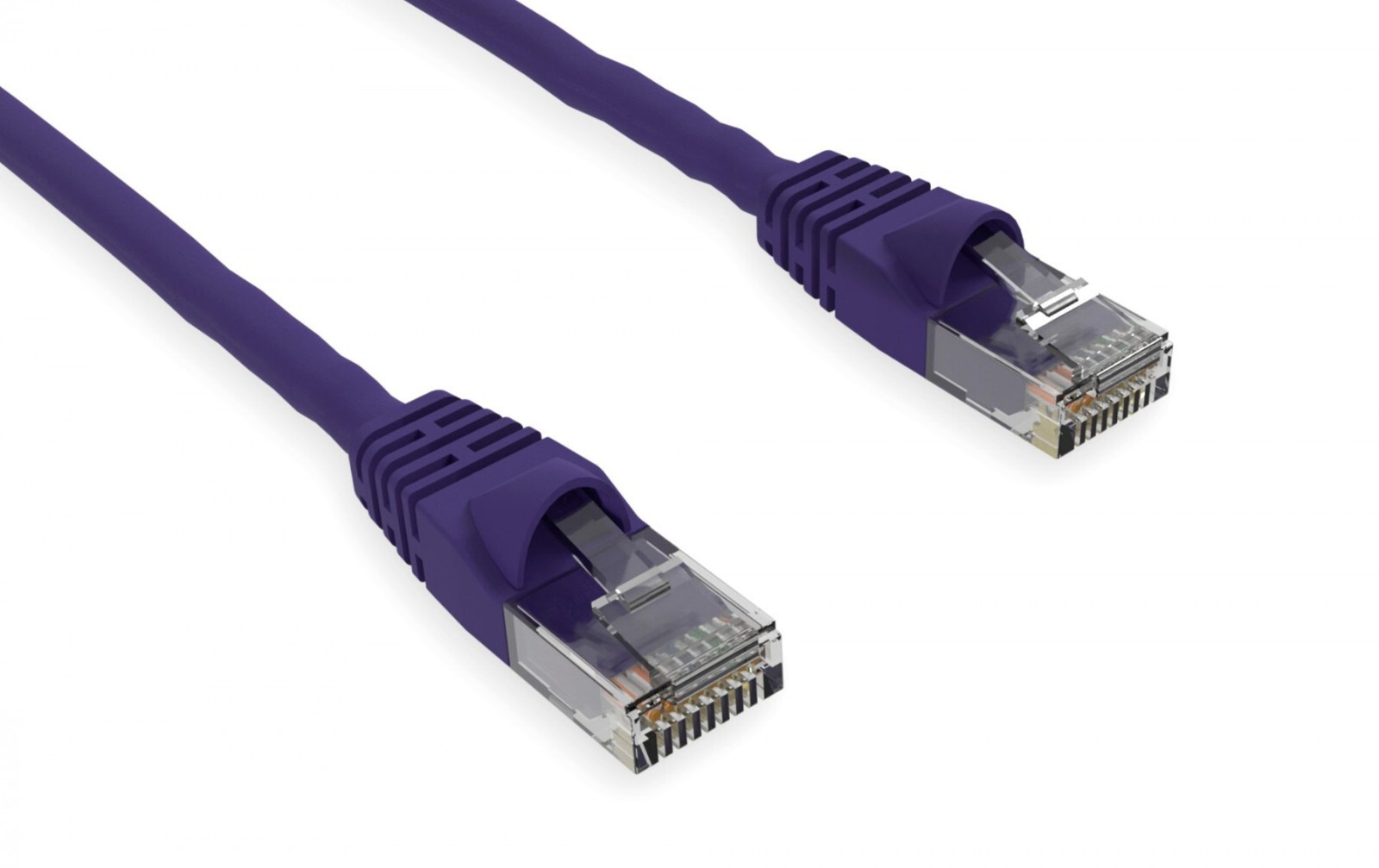 Cat6 550MHz patch cable with boot 6in 1ft 2ft 3ft 5ft 6ft 7ft 10ft Lot of 1,5,10