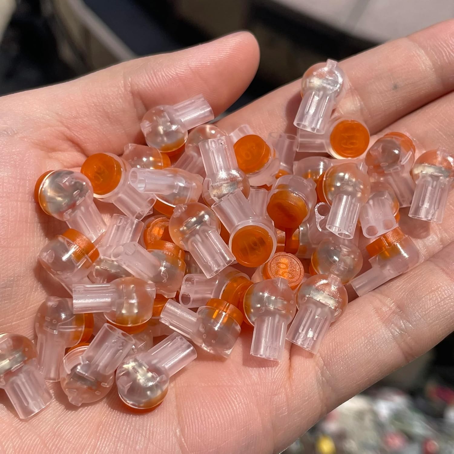 50PCS Gel-Filled IDC Connectors – Moisture-Proof, Fast Splice for CAT5/6/7