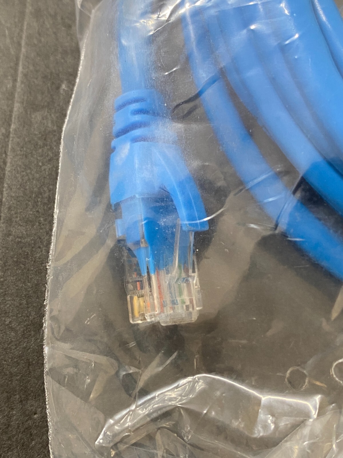 Network Cable 14ft 5m Blue Cat6 Ethernet Patch Cable 24AWG Eco-friendly PVE Cord