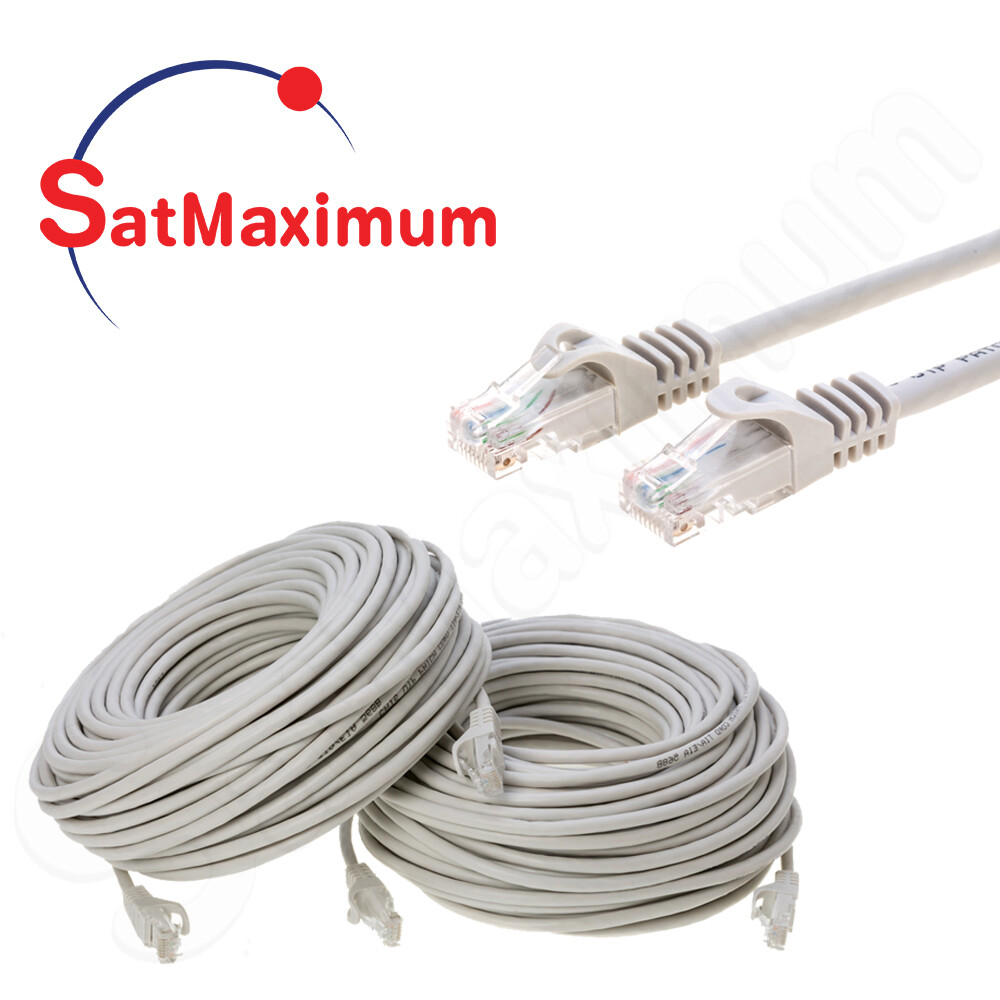 CAT 6 Ethernet Cable Lan Network CAT6 Internet Modem GRAY RJ-45 Patch Cord – LOT