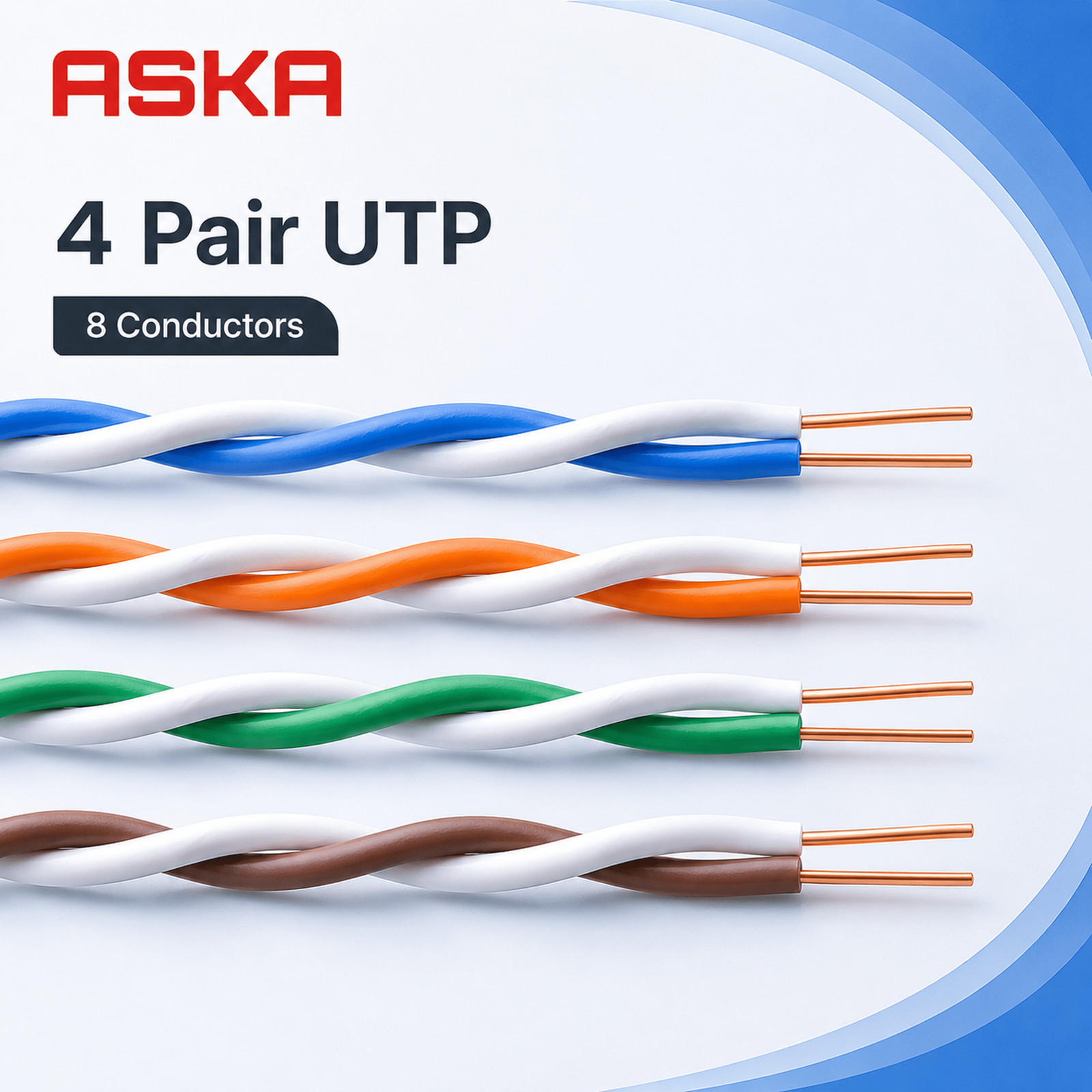 ETHERNET OUTDOOR DIRECT BURIAL LAN CABLE UTP CAT 5E 24AWG SOLID BARE COPPER