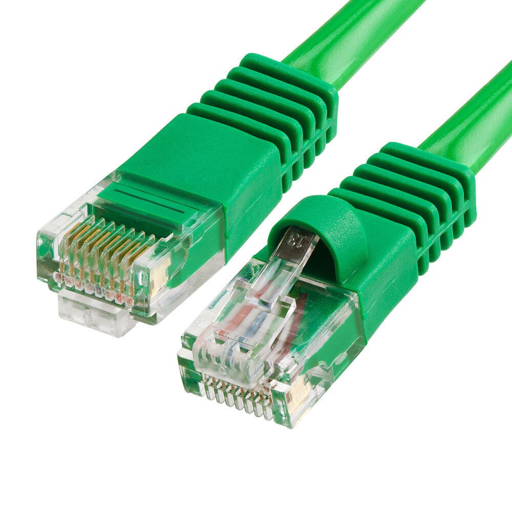 1.5FT Cat5e Cable Green LAN Cat 5e Ethernet Patch Cord RJ45 Internet Modem Cable