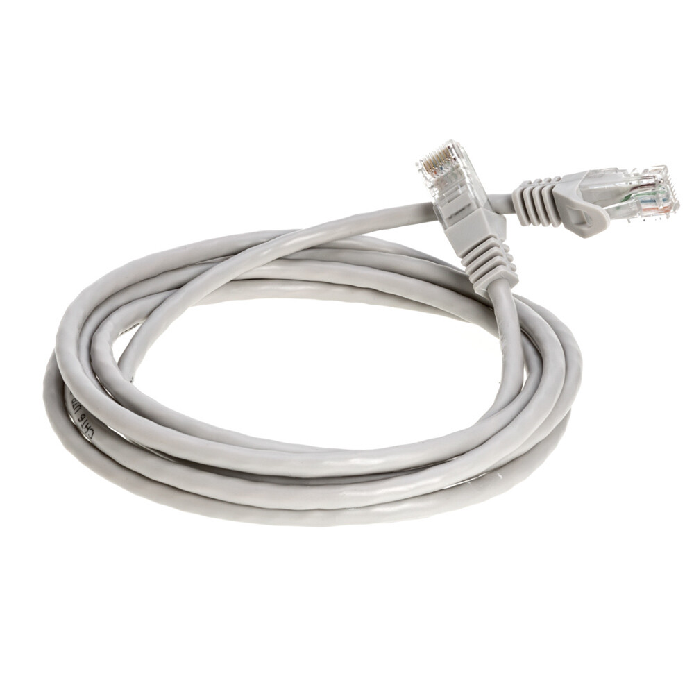 CAT5 Ethernet Patch Cable RJ-45 LAN Internet Cable Gray 1.5FT-20FT Multipack LOT