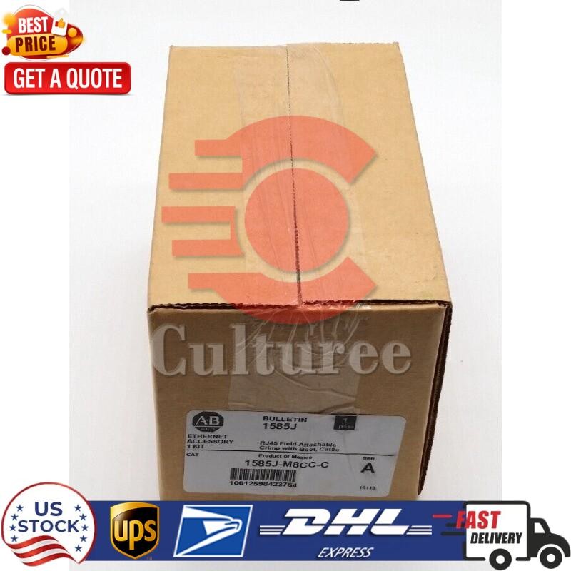 Allen-Bradley 1585J-M8CC-C Ethernet Accessory NEW US Free Tax