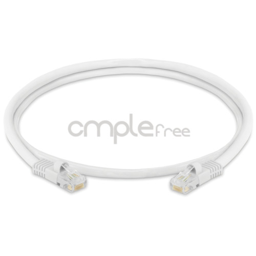 10x 3FT CAT5e Cable Ethernet Lan Network CAT5 RJ45 Patch Cord Internet White NEW