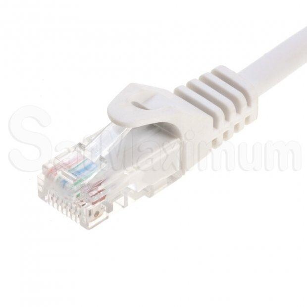 SatMaximum UTP CAT5e Ethernet Patch Cable 2 PACK